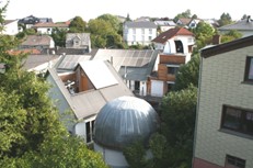 Blick vom Planetarium aus über Koblenz