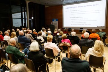 Blick in den Hörsaal in Essen.