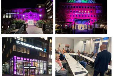 WPCD Münster Lila Illuminationen