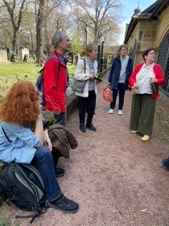 Außenansicht vom Stadtgottesacker in Halle/Saale