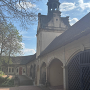 Außenansicht vom Stadtgottesacker in Halle/Saale