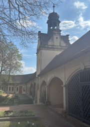 Außenansicht vom Stadtgottesacker in Halle/Saale